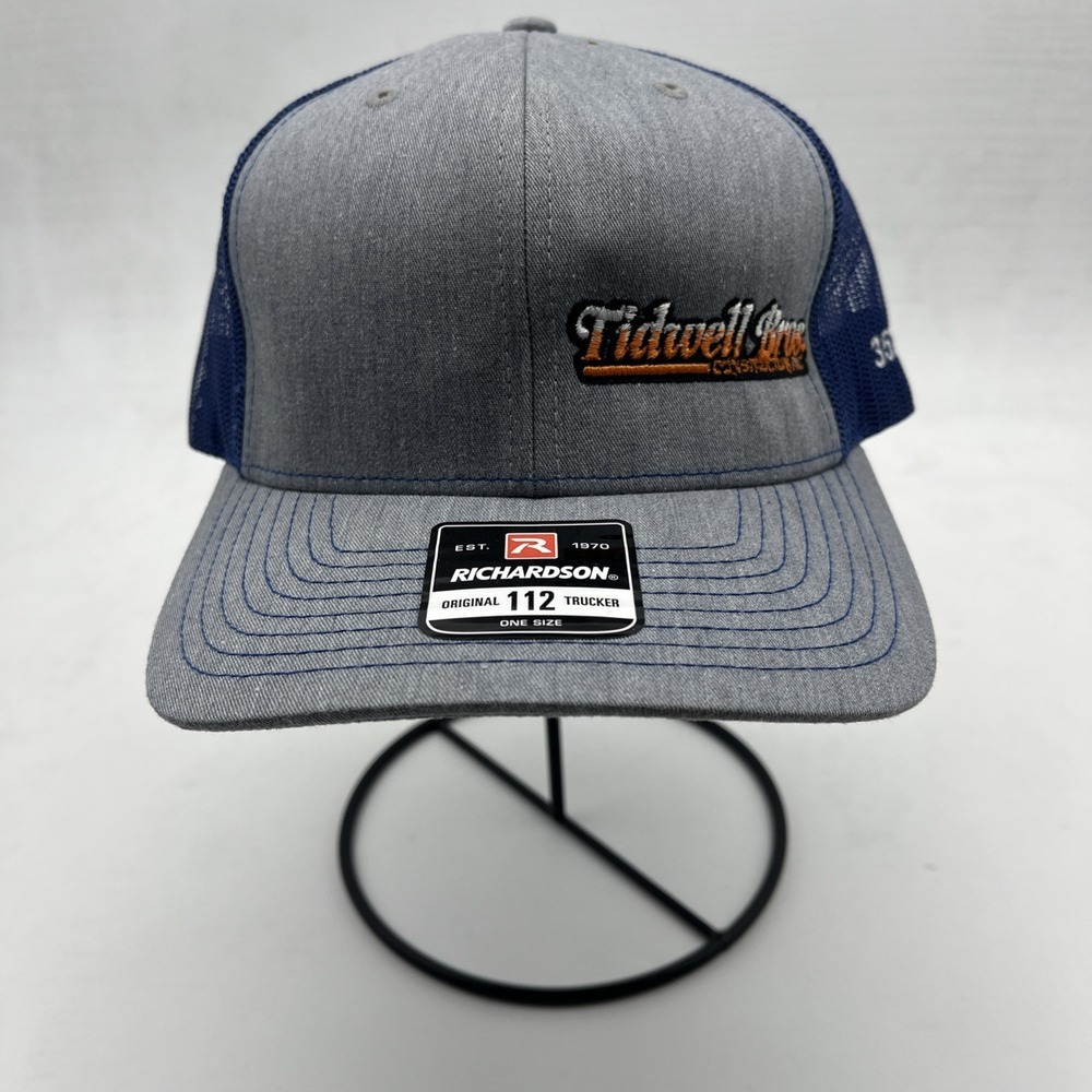 TIDWELL BROS. CONSTRUCTION Cap Hat Embroidered Snapback Adjustable Richardson